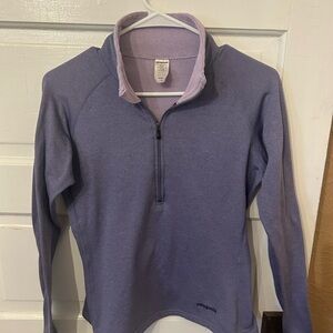 Patagonia Women’s R1 Fleece Midlayer Pullover- Purple - Size Small